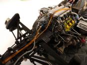 MONTAGE 1/12 FORMULE 1, RESINE,METAL,  ( model factory hiro) -MM12D